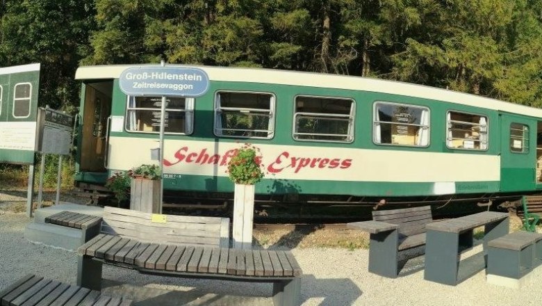 Time travel carriage Gro&szlig;hollenstein, &copy; Petra Mandl
