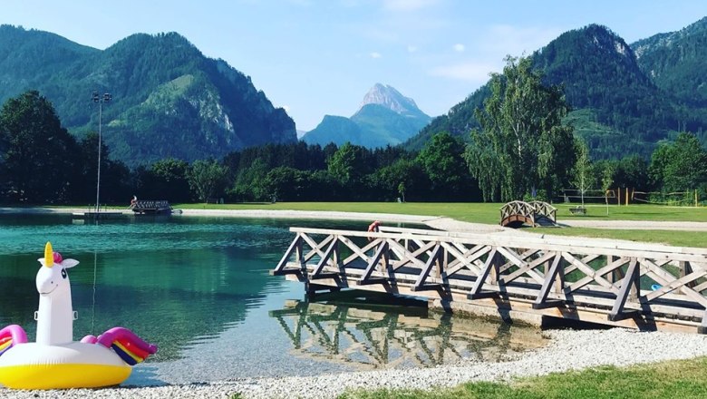 Abkühlen im Badesee Landl, © Landl Infrastruktur GmbH