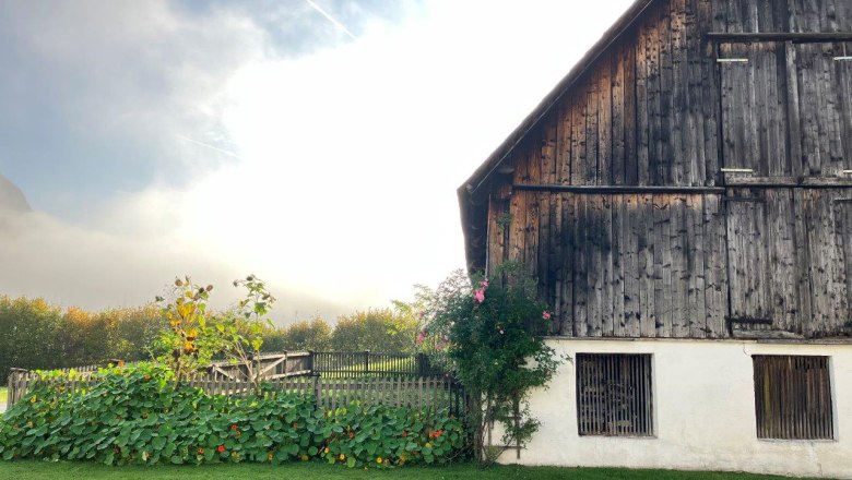 das-alte-bauernhaus-mit-bauerngarten, © Ferienhof Kirchau