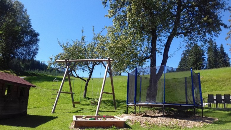 Spielplatz Ferienhaus Zwickelreith, &copy; Ferienhaus Zwickelreith
