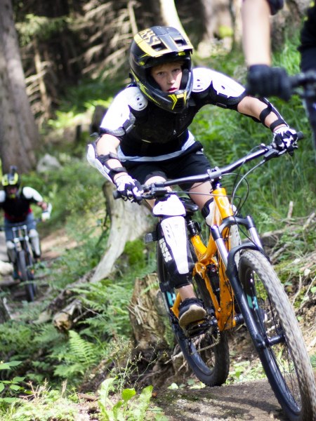 Action für Kids im Bikepark Königsberg, © Martina Schuller