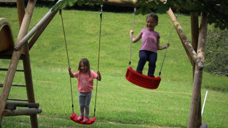 Lots of fun for the children, © Ferienhof Kirchau