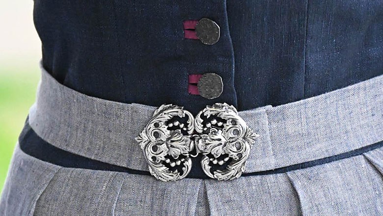 Designed by Christa Steinauer: The young Eisenstra&szlig;e costume, &copy; www.eisenstrasse.info