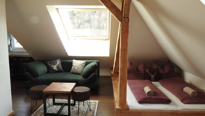 Ferienhaus Platzhirsch, &copy; Ferienhaus Platzhirsch Apartment Dachgeschoss