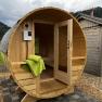 Barrel sauna, &copy; Familie Roseneder