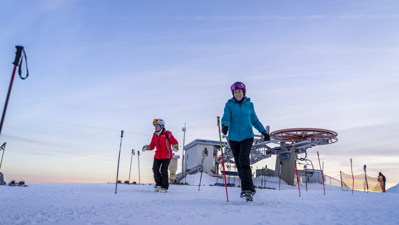 Guga hö Morgenskifahren, © Gerald Prüller 