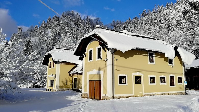 Rafting-Pension Black Sheeps Adventures im Winter, © David Gregorik Rafting-Pension Black Sheeps Adventures im Winter, © David Gregorik