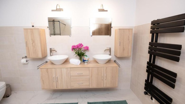 Bathroom, © Chalets Lunz am See