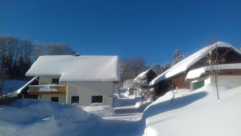Hausansicht Winter, &copy; Birgit Roseneder
