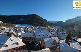 Webcam Winter Hollenstein an der Ybbs, © Gemeinde Hollenstein an der Ybbs