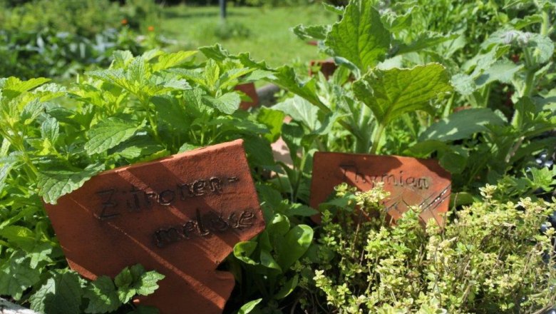 Kr&auml;utergarten, &copy; Familie Teufel