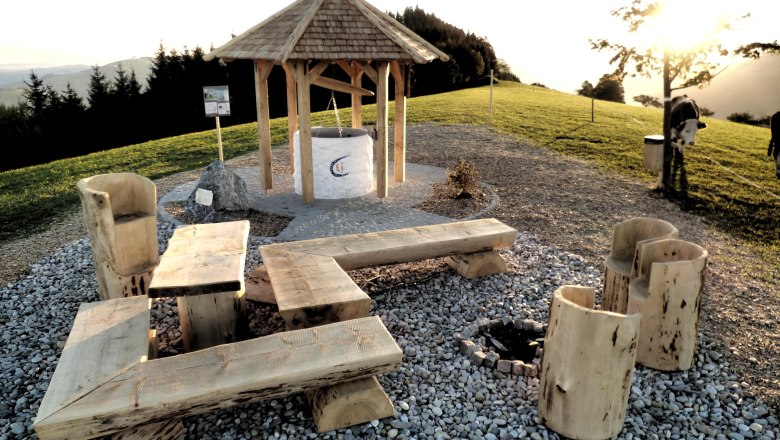 Cider fountain on the Hirschberg, © Ybbstaler Alpen