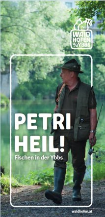 Fischen in der Ybbs, &copy; Josef Hefert