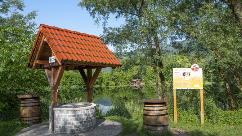 Der Bierbrunnen am Weiglteich, © Theo Kust