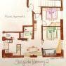 Sketch floor plan *NEW* Stallgucker apartment, &copy; Angelika Grasberger