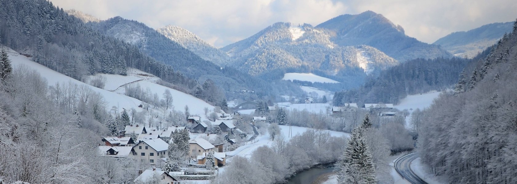 St. Georgen am Reith im Winter 