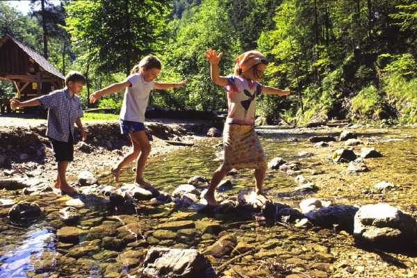 Adventures by the stream, © zVg