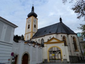 Waidhofen an der Ybbs parish church, &copy; Mostviertel - O&Ouml; Mariazellerweg