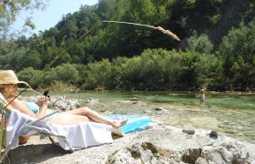 Ybbs Natural Swimming Area, &copy; Familie Baumann