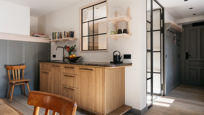 Zimmer mit K&uuml;che Refugium, &copy; Gregor Hofbauer