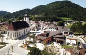 Meeting zone in the center of Lunz am See, &copy; Alois Graf