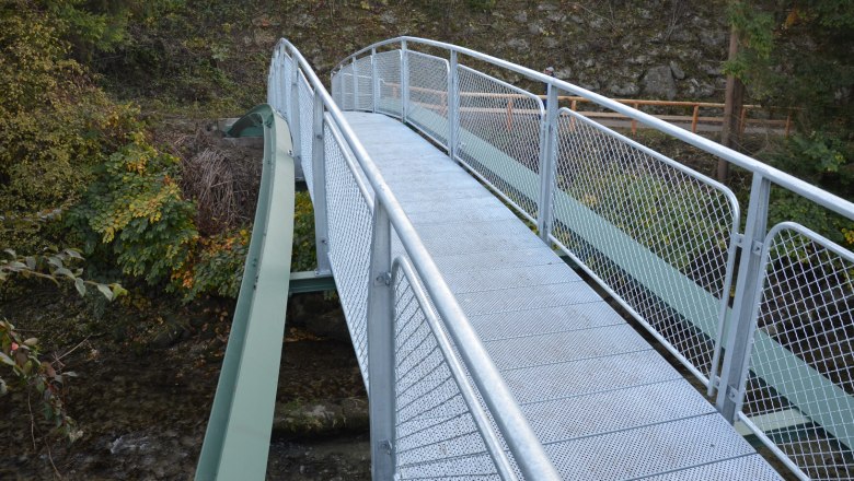 Cyclists' bridge in Ybbsitz, &copy; zVg Gemeinde Ybbsitz