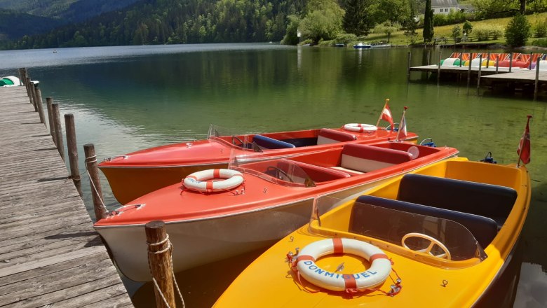 Boat trip on Lake Lunz, © Victoria Huber
