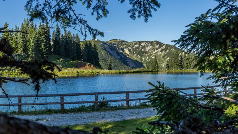 Pure idyll: the Hochkar mountain lake, © Ludwig Fahrnberger