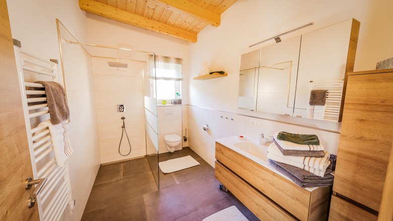 Gr&uuml;ne Ferienwohnung - Bad/WC, &copy; Ludwig Fahrnberger