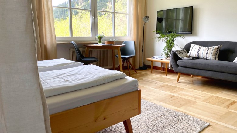 Apartment house Eisenstrasse - Sleeping/living area, &copy; Fam. Bachler