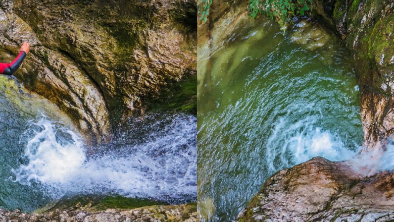 Canyoning, &copy; Pesendorfer