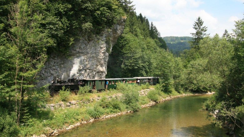 Railway experience with the Ötscherland express, © Dr. Werner Schiendl