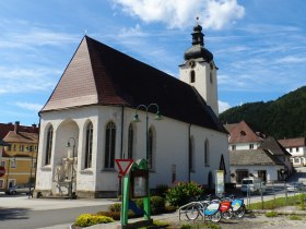 Lunz am See parish church, &copy; Mostviertel - O&Ouml; Mariazellerweg