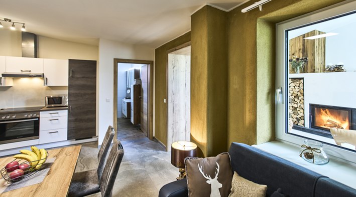 Ferienwohnung Kaminfeuer, &copy; Alois Spandl (&copy;FotoLois.com)