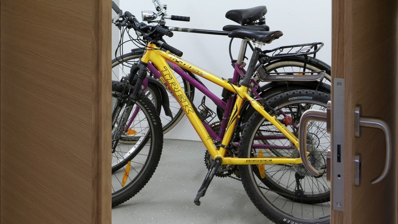 Storage room for bikes, © Bischofreiter