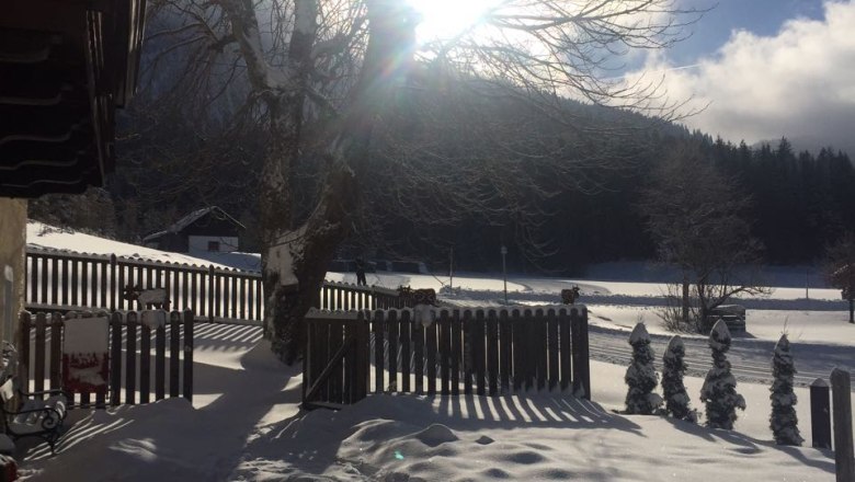 Ferienwohnungen &Ouml;tscherwiese im Winter, &copy; zVg
