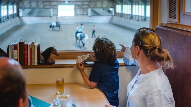 Fantastic view of the indoor riding arena, © Pamela Berger Fotografie