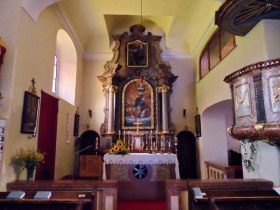 Lackenhof parish church, &copy; Mostviertel - O&Ouml; Mariazellerweg