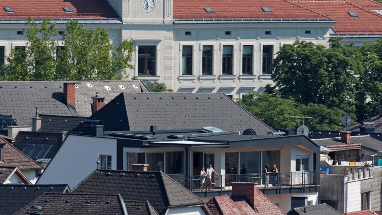 Exterior view terrace, © Bischofreiter