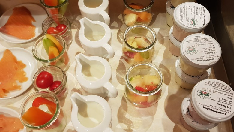 Portions at breakfast, &copy; Gasthof Stiegenwirt