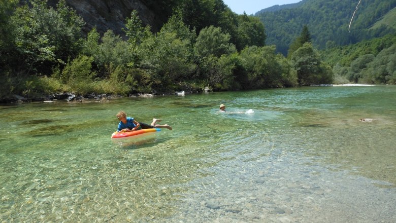 Ybbs Natural Swimming Area, &copy; Familie Baumann