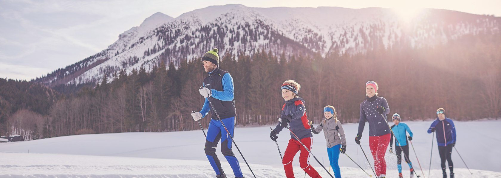 Langlaufen am Vaterberg , &copy; Nieder&ouml;sterreich Werbung / Katrin Baumann