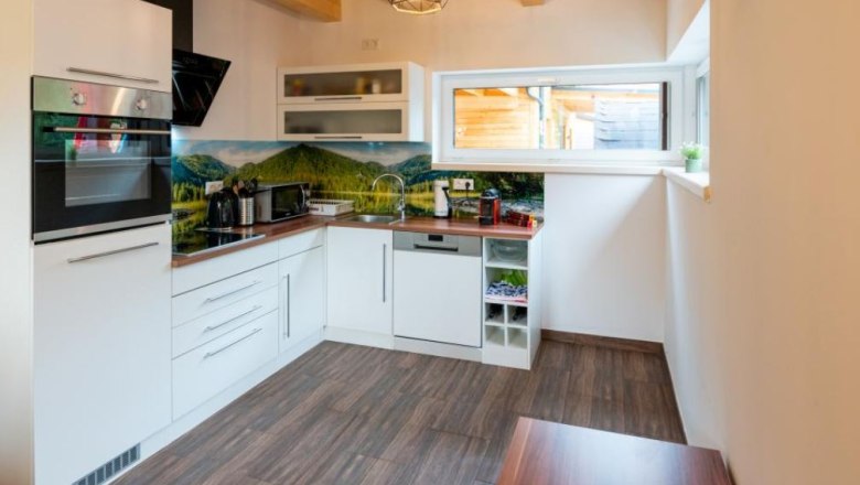 Kitchen, © Chalets Lunz am See