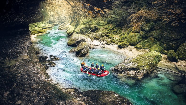 Rafting durch die Schlucht, &copy; Feriengut Moarhof